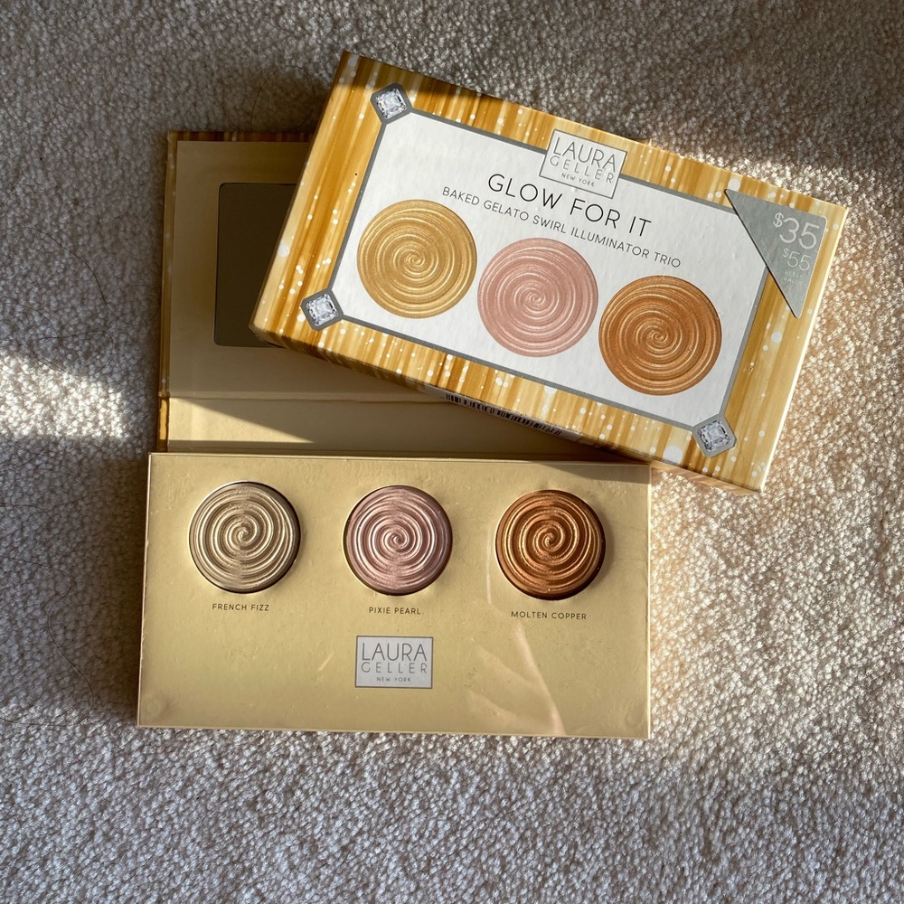 Laura Geller - Glow for It Baked Gelato Swirl Illuminati Trio